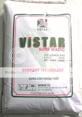 Keo dán gạch, Keo chà Joint, Bột trét tường - Sơn nước cao cấp ViSTAR - 13