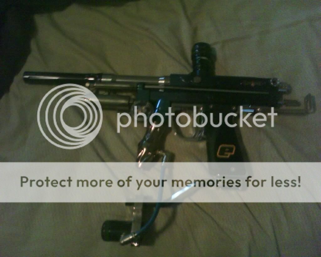 Black Magic autococker w eclipse eblade trigger, sony psp, sidekick slide