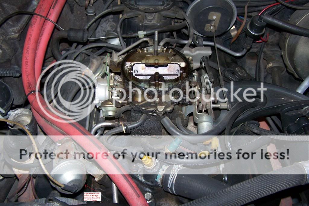 Does an '80 have a heater control valve? El Camino Central Forum