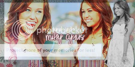 Miley Cyrus Banner Pictures, Images and Photos