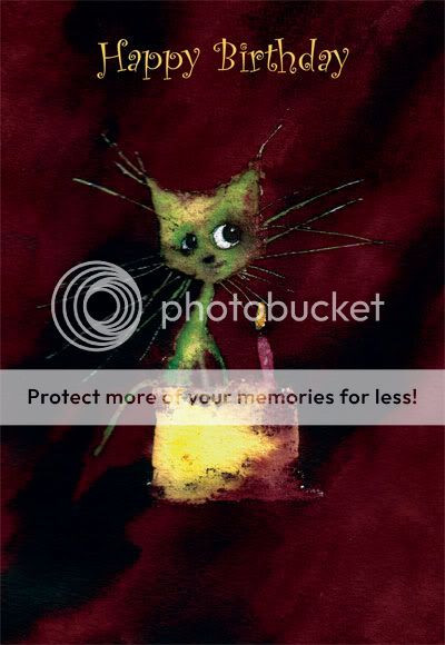 happy birthday cat picture. Happy Birthday from Cat