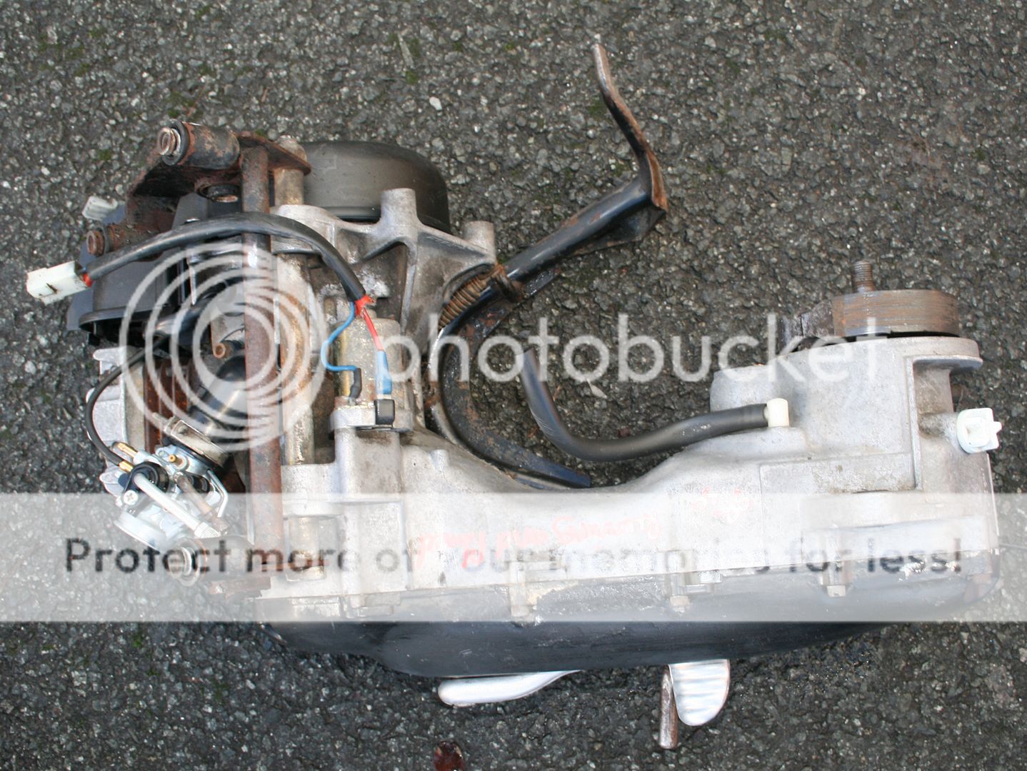 APRILIA SR 50 A/C SR50 2000 00 GOOD RUNNING ENGINE CRANK CARB HEAD BARREL PISTON